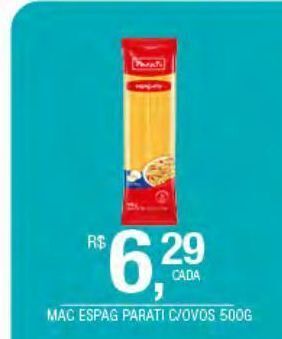 DB Supermercados Macarrão espag parati oferta