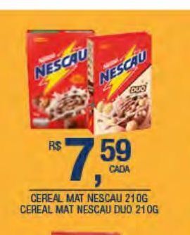 DB Supermercados Cereal mat nescau oferta