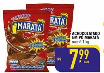 Mercantil Rodrigues Achocolatado em pó maratá sachê 1 kg oferta