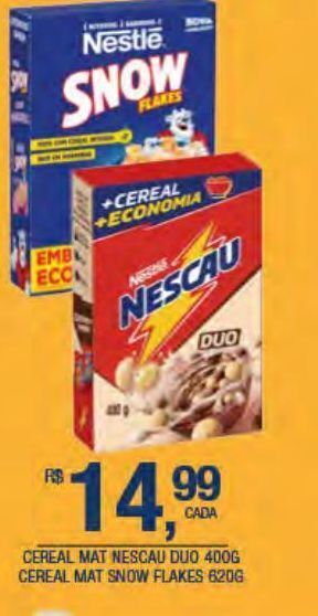 DB Supermercados Cereal mat nescau oferta