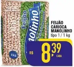 Mercantil Rodrigues Feijão carioca manolinho 1 kg oferta