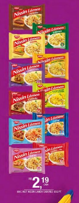 Macarrão nissin lámen