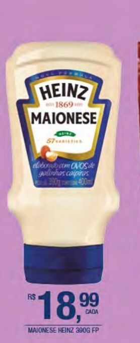 DB Supermercados Maionese heinz oferta
