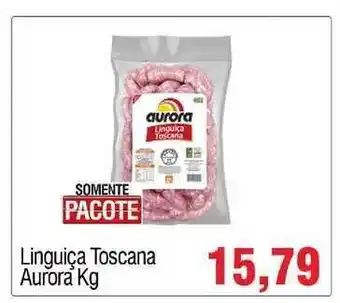 Spani Atacadista Linguiça Toscana Aurora 1kg oferta