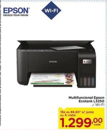 Multifuncional Epson Ecotank L3250