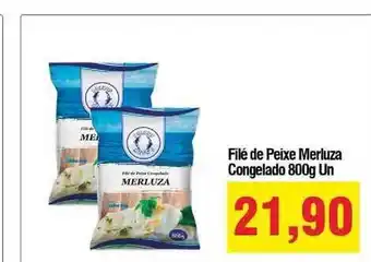 Spani Atacadista Filé De Peixe Merluza Congelado 800g oferta