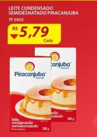 Assaí Atacadista Leite Condensado Semidesnatado Pirancanjuba TP 395g oferta