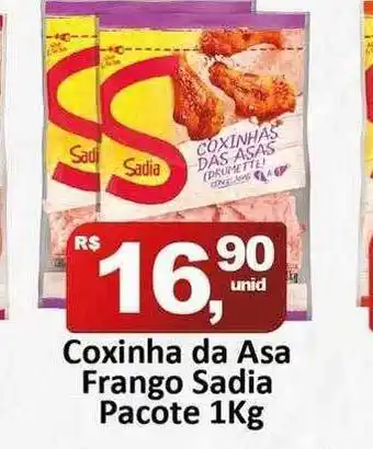 Rede Krill Coxinha da asa frango sadia pacoter oferta
