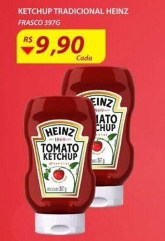 Assaí Atacadista Ketchup Tradicional Heinz 397g oferta