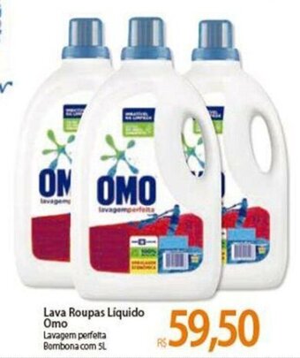Atacadão Lava roupas Liquido Omo 5L oferta