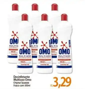 Atacadão Desinfetante Multiuso Omo 500ml oferta