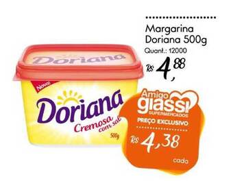 Giassi Supermercados Margarina Doriana 500g oferta