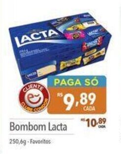Supermercados Condor Bombom Lacta 250.6g oferta