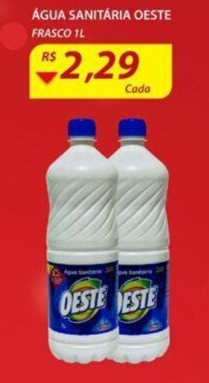 Agua Sanitaria Oeste 1L
