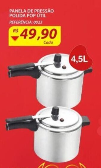 Assaí Atacadista Panela de Pressao Polida Pop Util 4.5L oferta
