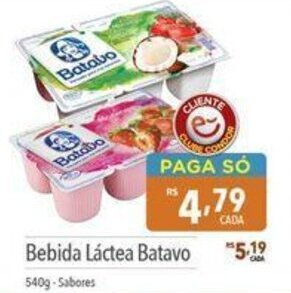 Supermercados Condor Bebida Lactea Batavo 540g oferta