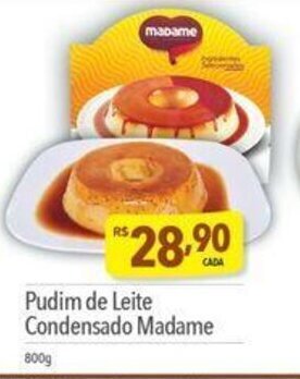 Supermercados Condor Pudim de Leite Condensado Madame 800g oferta
