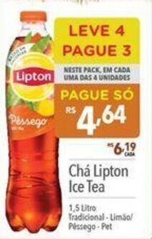 Supermercados Condor Cha Lipton Ice Tea 1.5L oferta
