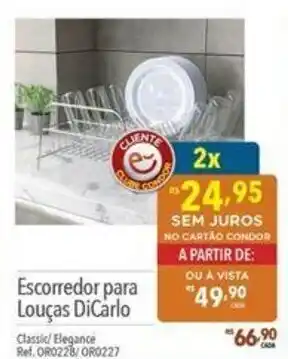 Escorredor para Louca DiCarlo