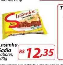 Nacional Lasanha Sadia oferta