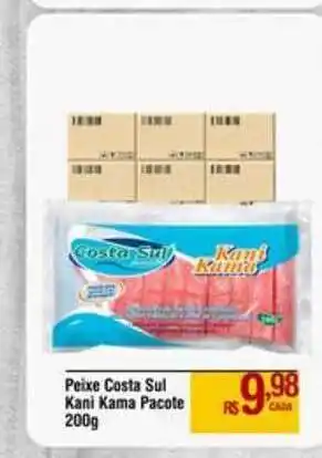 Peixe Costa Sul Kani Kama Pacote 200g
