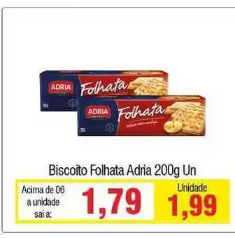 Spani Atacadista Biscoito Folhata Adria 200g oferta
