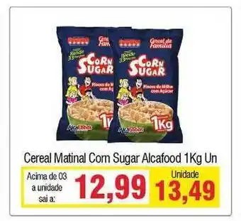 Spani Atacadista Cereal Matinal Com Sugar Alcafood 1kg oferta