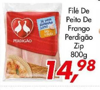 Barbosão Extra Supermercados Filé de peito de frango perdigão zip oferta
