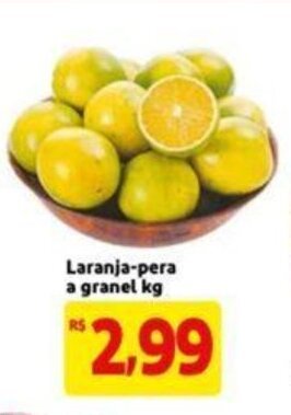 Extra Supermercado Laranja Pera a granel 1kg oferta