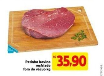 Extra Supermercado Patinho Bovino resfriado fora do vacuo 1kg oferta