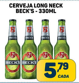 Cerveja Long Neck Becks 330ml