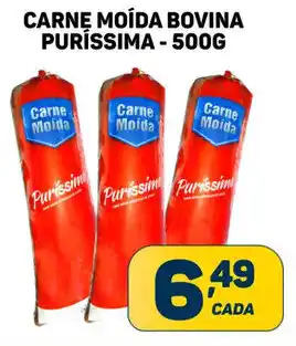 Dom Atacadista Carne Moida bovina Purissima 500g oferta