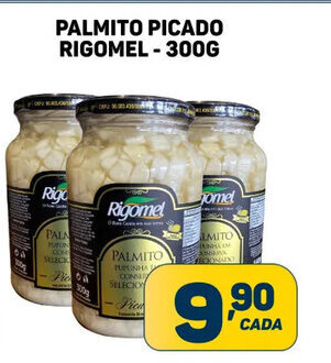 Palmito Picado Rigomel 300g