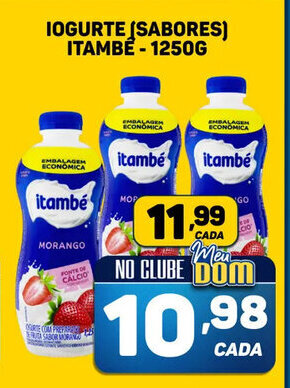 Dom Atacadista Iogurte Itambe 1250g oferta