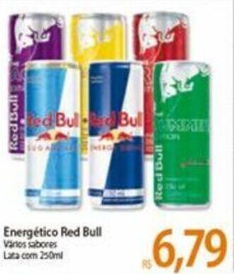 Atacadão Energetico Red Bull 250ml oferta