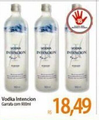 Atacadão Vodka Intencion 900ml oferta