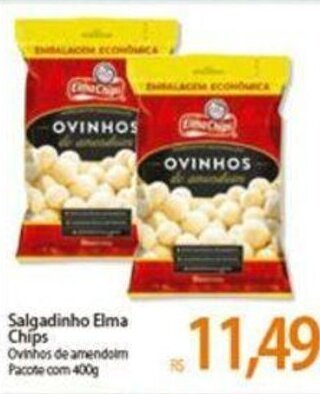 Atacadão Salgadinho Elma Chips 400g oferta