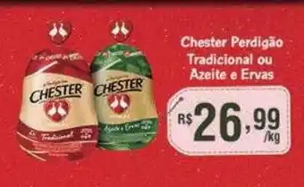 Empório Bahamas Chester perdigão tradicional ou azeite e ervas oferta