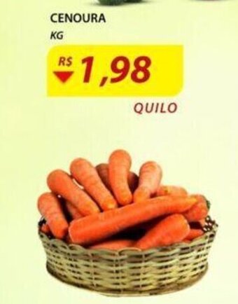Assaí Atacadista Cenoura 1kg oferta