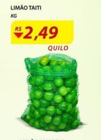 Assaí Atacadista Limao Taiti 1kg oferta