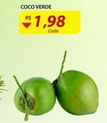 Assaí Atacadista Coco Verde un oferta