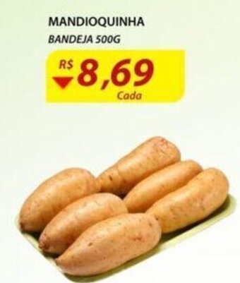 Assaí Atacadista Mandioquinha bandeja 500g oferta