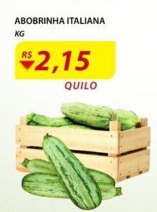 Assaí Atacadista Abobrinha Italiana 1kg oferta