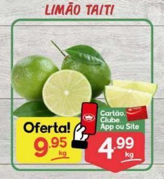 Supermercados Princesa Limão taiti kg oferta