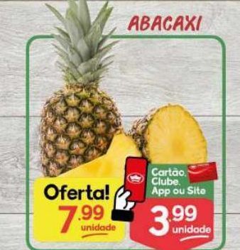 Supermercados Princesa Abacaxi unidade oferta