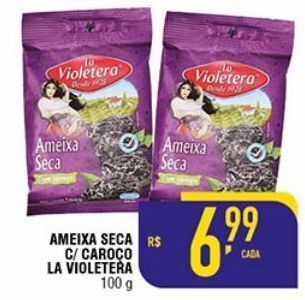 Ameixa seca c/ caroço la violetera 100g