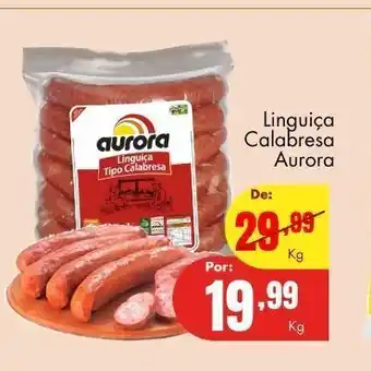 Barbosa Supermercados Linguiça calabresa oferta