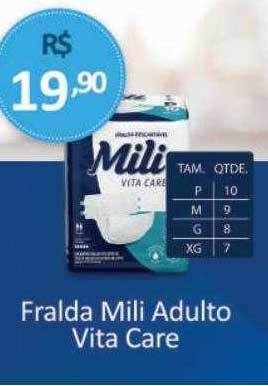 Drogarias Farmagnus Fralda mili adulto vita care oferta