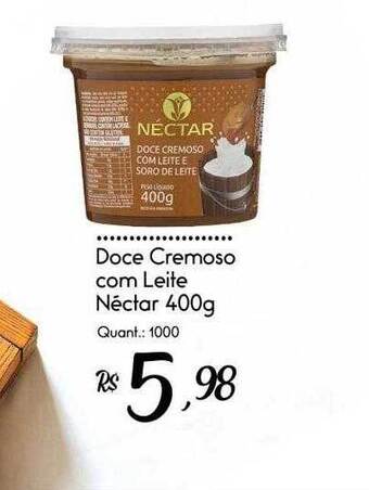 Giassi Supermercados Doce cremoso com leite néctar oferta