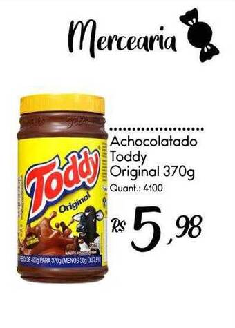 Giassi Supermercados Achocolatado toddy original oferta